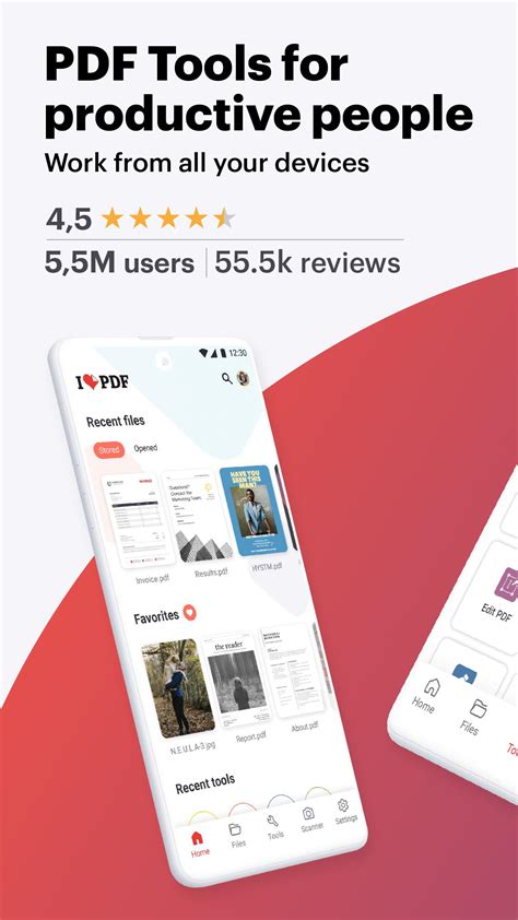 iLovePDF: PDF Editor & Scanner .